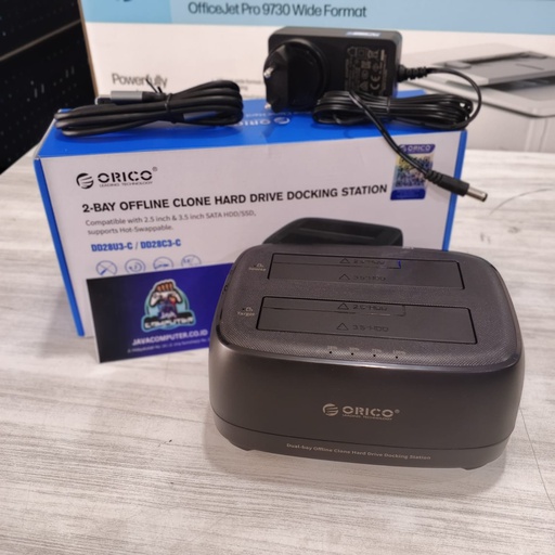 [HDDENC-0036] Orico HDD Docking Dual Bay USB 3.2 Gen1 w/ Clone UASP &amp; TRIM DD28C3-C