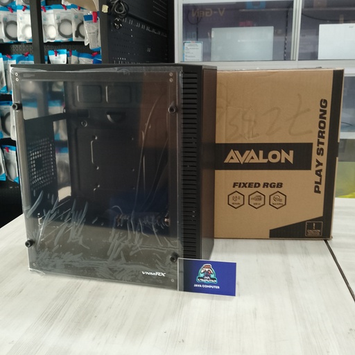 [CASE-0126] VenomRX Avalon Casing M-ATX Fixed RGB Fan