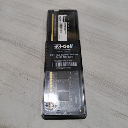 [RAM-0147] X-GEIL DDR4 16GB 3200
