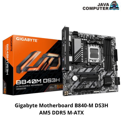 [MOBO-0178] Gigabyte Motherboard B840-M DS3H AM5 DDR5 M-ATX