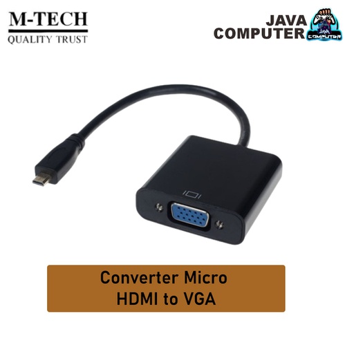 [ACC-0020] Converter Micro HDMI to VGA