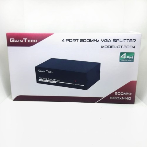 [ACC-0022] GainTech VGA Splitter 1-4 GT-2004