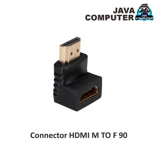 [ACC-0125] Connector HDMI M TO F 90*