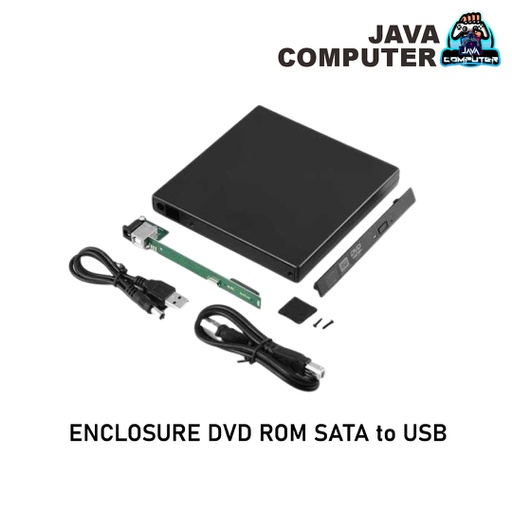 [ACC-0133] ENCLOSURE DVD ROM SATA to USB