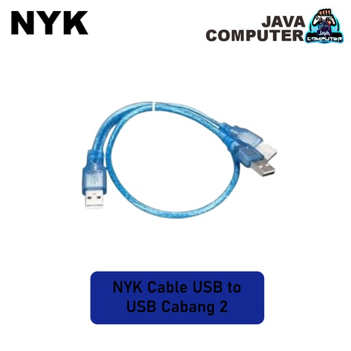 [CBL-0036] NYK Cable USB to USB Cabang 2