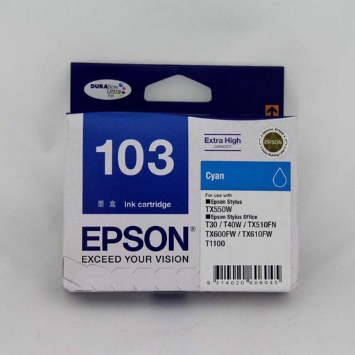 [CART-0107] Epson C T1032 Cyan