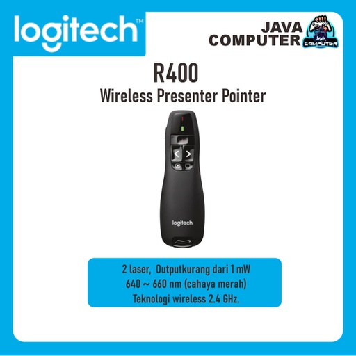 [KEYMO-0040] Logitech R400 Wireless Presenter Pointer