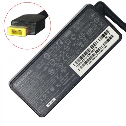 [LADAP-0070] Adaptor Lenovo 20V 3.25A USB LOGO