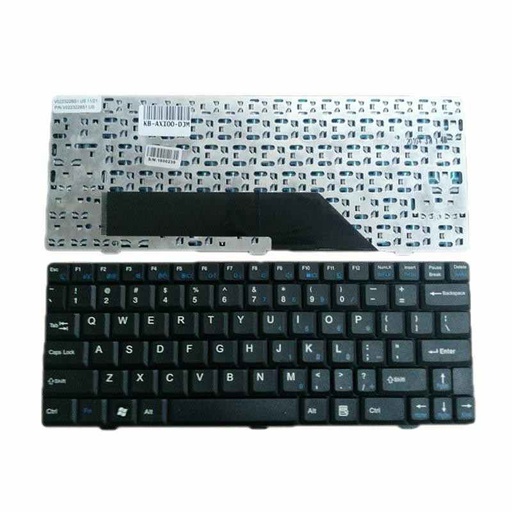 [LKEY-0045] KB AXIOO DJM, MSI U90, U100 Black