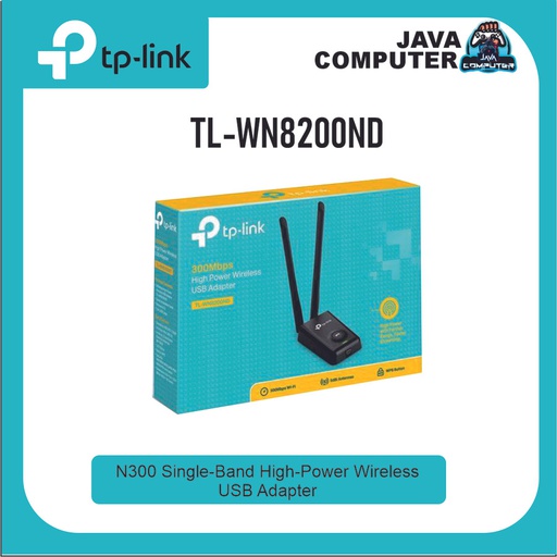 [NET-0091] TP-Link TL-WN8200ND High Power Wireless USB Adapter