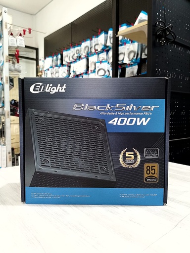 [PSU-0020] ENLIGHT PSU 400W BlackSilver