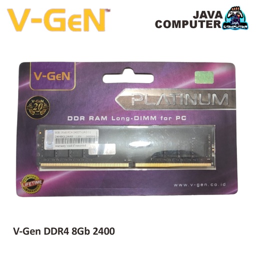 [RAM-0033] V-Gen DDR4 8Gb PC19200