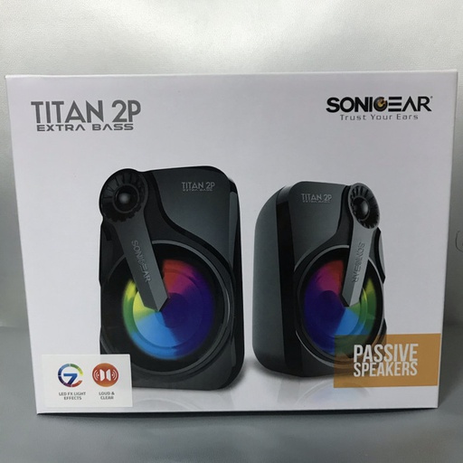 [SPK-0008] Sonic Gear Speaker Titan 2P (Passive)