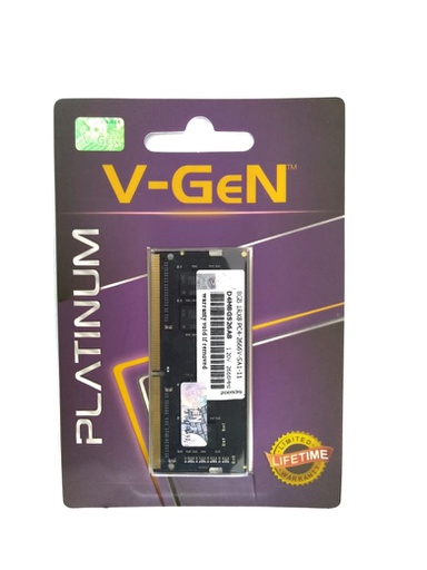 [SODIM-0033] V-Gen SODIM DDR4 8GB 2666