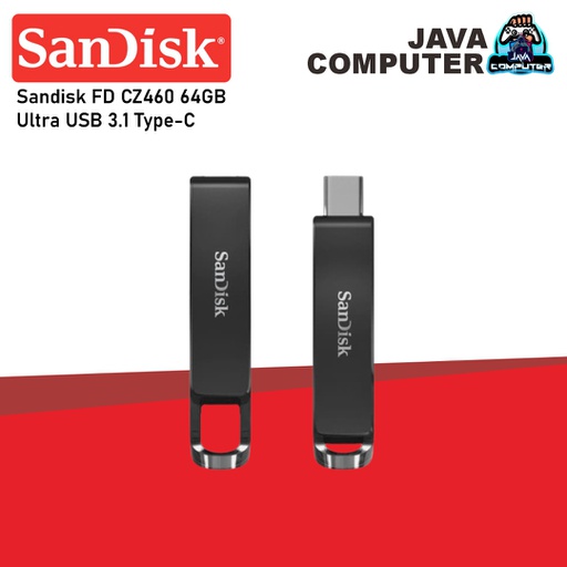 [FD-0060] Sandisk FD CZ460 64GB Ultra USB 3.1 Type-C