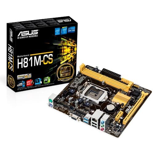 [MOBO-0054] Asus Motherboard H81M-CS