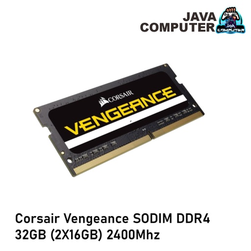 [SODIM-0040] Corsair Vengeance SODIM DDR4 32GB (2X16GB) 2400Mhz