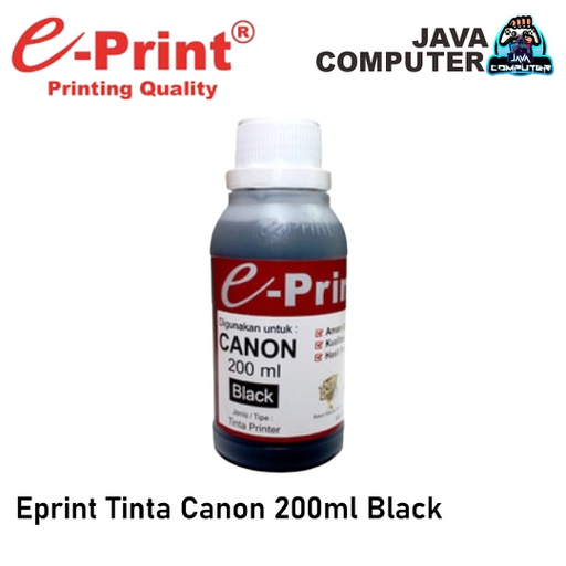 [TINT-0106] Eprint Tinta Canon 200ml Black