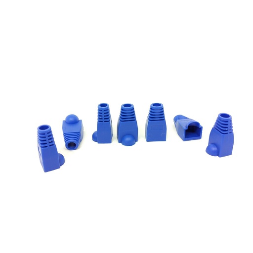 [CBL-0145] Karet Plug Boot RJ45 Blue