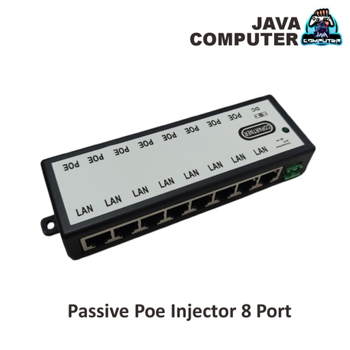 [NET-0184] Passive Poe Injector 8 Port