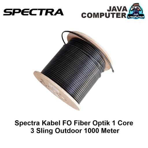[NET-0185] Spectra Kabel FO Fiber Optik 1 Core 3 Sling Outdoor 1000 Meter
