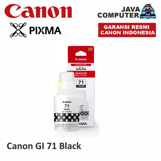 [TINT-0110] Canon Tinta GI 71 Black