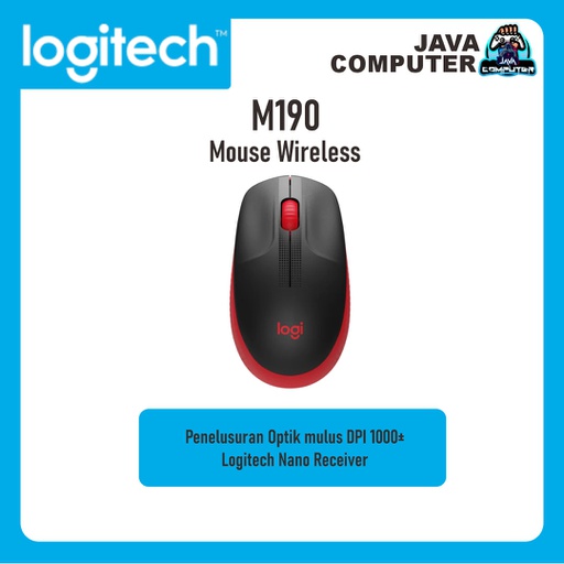 [KEYMO-0080] Logitech Mouse M190 Wireless