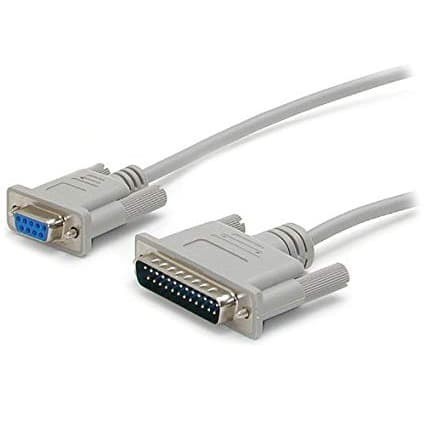 [ACC-0220] Cable Serial DB9 (F) to Paralel DB25 (M) 1.5M