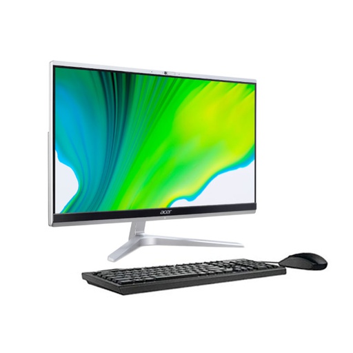 [AIO-0054] Acer AIO C22-1650 i5-1135G7/4/1TB/NO ODD/21.5&quot; FHD IPS/W10+OHS/Silver