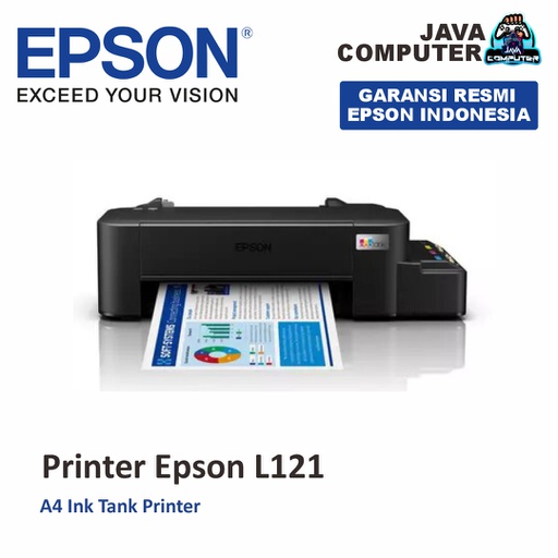 [PRINT-0105] Epson EcoTank L121 A4 Ink Tank Printer