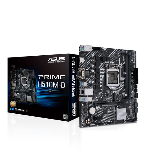 [MOBO-0076] Asus Motherboard H510M-D/CSM Prime LGA 1200 M-ATX