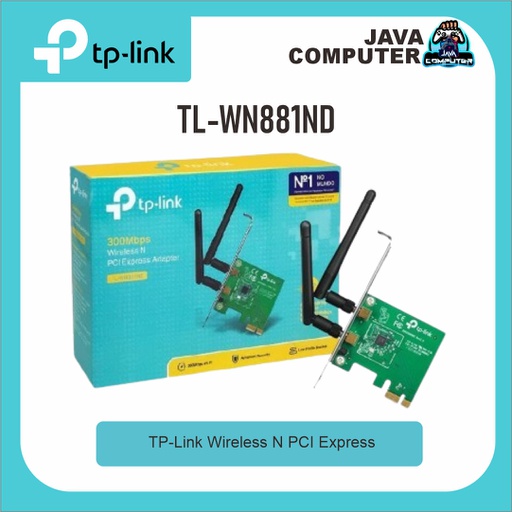 [NET-0207] TP-Link TL-WN881ND Wireless N PCI Express