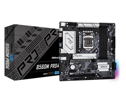 [MOBO-0077] Asrock Motherboard B560M PRO 4 LGA 1200 DDR4