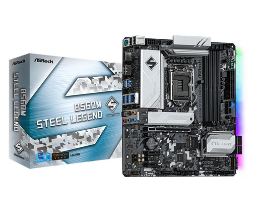 [MOBO-0078] Asrock Motherboard B560 Steel Legend LGA 1200 DDR4 ATX