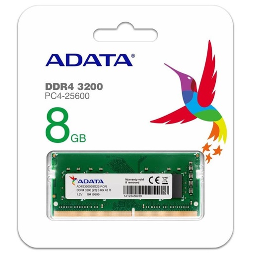 [SODIM-0056] Adata SODIM DDR4 8GB 3200