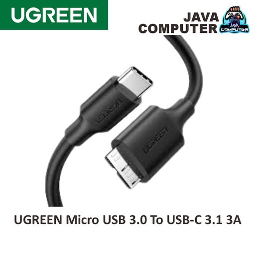 [CBL-0182] UGREEN Micro USB 3.0 To USB-C 3.1 3A
