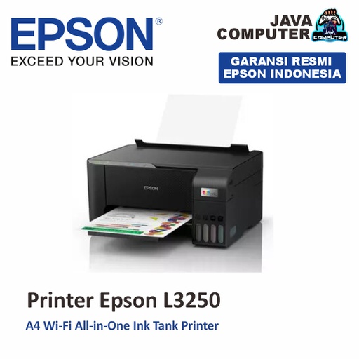 [PRINT-0116] Epson EcoTank L3250 A4 Wi-Fi All-in-One Ink Tank Printer