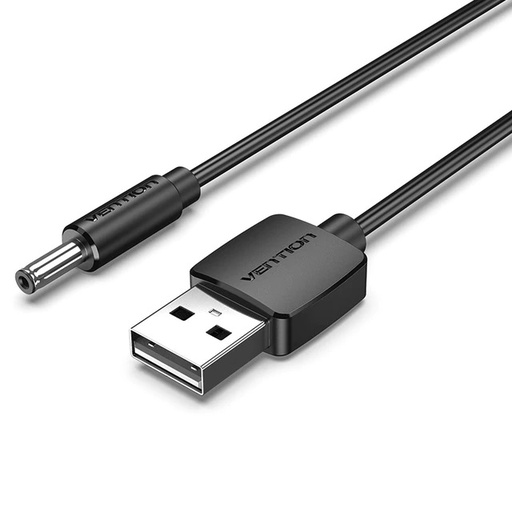 [CBL-0207] Vention Kabel Power USB to DC 3.5mm 5V 0.5M (CEXBD)