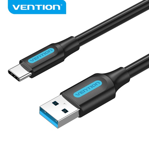 [CBL-0210] Vention Kabel Data USB Type C 3.0 Fast Charging for Android 1M (COZBF)
