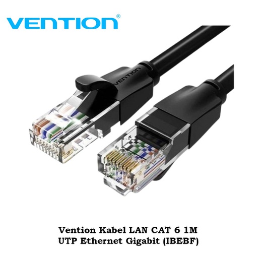 [CBL-0227] Vention Kabel LAN CAT 6 1M UTP Ethernet Gigabit (IBEBF)