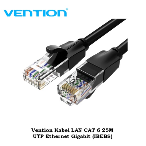 [CBL-0231] Vention Kabel LAN CAT 6 25M UTP Ethernet Gigabit (IBEBS)