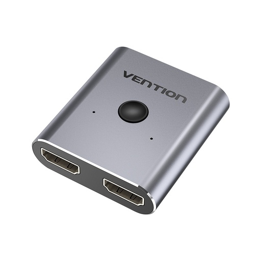 [ACC-0244] Vention HDMI Switcher 2 Port Bi-Direction Silver (AFUH0)