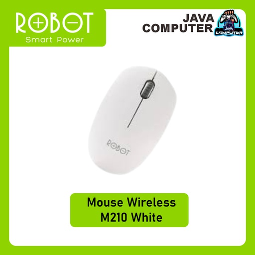 [KEYMO-0093] Robot Mouse Wireless M210 White