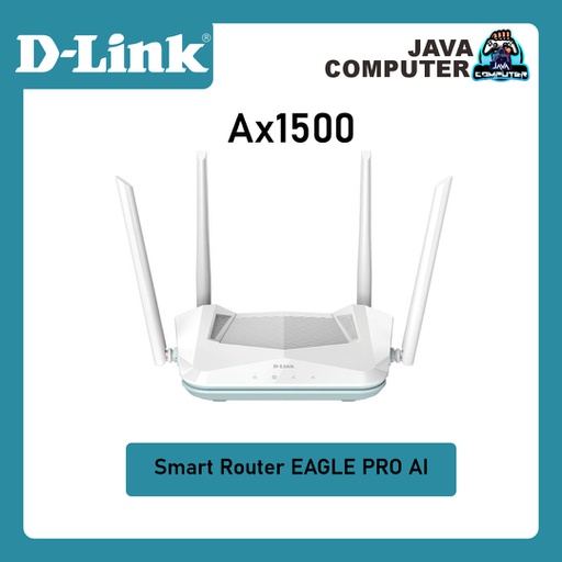 [NET-0222] D-Link R15 AX1500 Smart Router EAGLE PRO AI