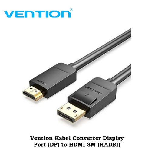 [ACC-0278] Vention Kabel Converter Display Port (DP) to HDMI 3M (HADBI)