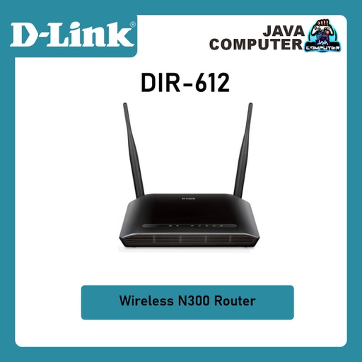 [NET-0232] D-Link DIR-612 Wireless N300 Router