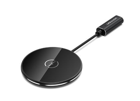 [ACC-0291] Vention Smart Wireless Charger Round Pad 15W Magnetic Qi Fast Charging (FGABAG)