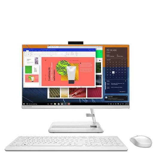 [AIO-0097] Lenovo AIO 3 24ADA6-2RID R5-3500/8/512/DVDRW/W11+OHS/23.8&quot;/White