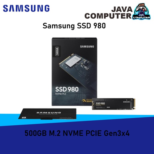 [SSD-0092] Samsung SSD 980 500GB M.2 NVME PCIE Gen3x4