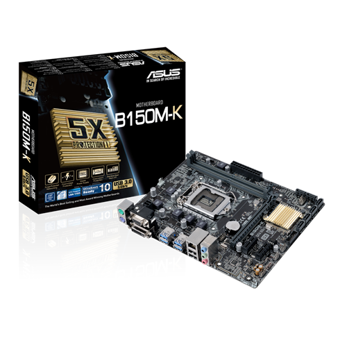 [MOBO-0095] Asus Motherboard B150M-K LGA 1151